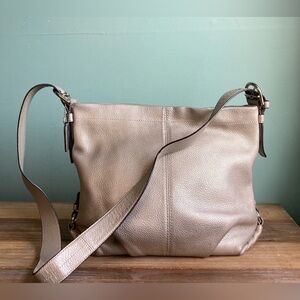 Coach Leather Duffle Hobo Bag F15064